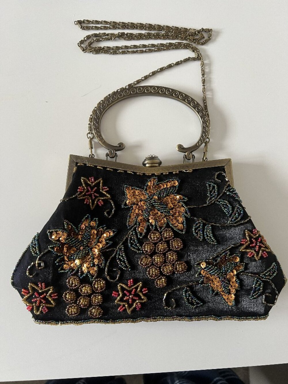 Vintage Beaded Cocktail Purse